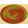 thumbnail image 1 of Ahgly Company Tapis Rectangulaire Lavable en Machine Intérieur Transitionnel Rouge Lave, 8 Pieds x 10 Pieds, 1 of 7