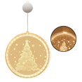 thumbnail image 2 of 3D Hanging Light LED String Lamp Lighting Decoration Christmas Light for Home Bedroom Room Merry Christmas 2, 2 of 10
