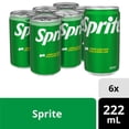 thumbnail image 1 of Sprite 222mL Mini-Cans 6 Pack, 1 of 10