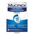 thumbnail image 1 of Mucinex® Congestion Bronchique, Comprimés Bicouches à Libération Prolongée de 12 Heures, Expectorant, 600 mg, 1 of 7