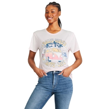 T-shirt coupe garçonne The Pink Closet pour femmes