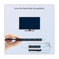 thumbnail image 2 of 4 Ports USB Hub, USB 3.0 Hub USB Splitter USB Expander for Laptop, Flash Drive, HDD, Console, Printer, Camera,Keyboard, 2 of 7