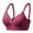17-red womens bras, variant on UPPADA Warners Bras for Women Wirefree Womens Push Up Lace Bra Cute Wireless Bra Full-Coverage Wirefree Underwear Comfortable Front Closure Everyday Bra Comfortable Bras for Women