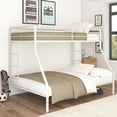 thumbnail image 1 of DHP Dusty Twin over Full Metal Bunk Bed, 1 of 7