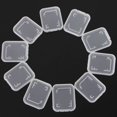 thumbnail image 3 of Collection Clear Plastic SDSDHCSDXCSecure Digital Memory Card Case Holder Compatible for SanDiskKingstonTranscendSamsung Memory Card 300 Pack, 3 of 4
