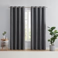 thumbnail image 1 of Eclipse Auden 63" Grommet Blackout Window Curtains Panel, 1 of 5