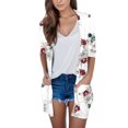 thumbnail image 1 of Long Sleeve Cardigan For Women Fall Open Front Cardigan With Pockets Casual Duster Lightweight Cardigan Sweater, 1 of 4