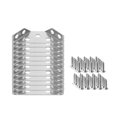 thumbnail image 2 of Birdeem Coin Multifonction en Acier Inoxydable à Trois Côtés, Coin Fixe, Armoire, Angle de Suspension Trapézoïdal, Couche de Suspension, Panneau de Support, Meuble Connecto, 2 of 5