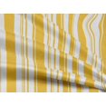 thumbnail image 4 of oneOone Rayon Yellow Fabric Stripes Sewing Material Print Fabric By The Yard 56 Inch Wide, 4 of 5