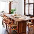 thumbnail image 4 of Heavenly Collection | Wishbone Walnut Wood Dining Chair for Kitchen or Dining Room, 4 of 8