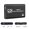 thumbnail image 2 of TOP.E 4K HDMI Game Video Capture Card USB3.0 1080P Grabber Dongle Hdmi Capture Card For OBS Capturing Game Capture Card Live, 2 of 6