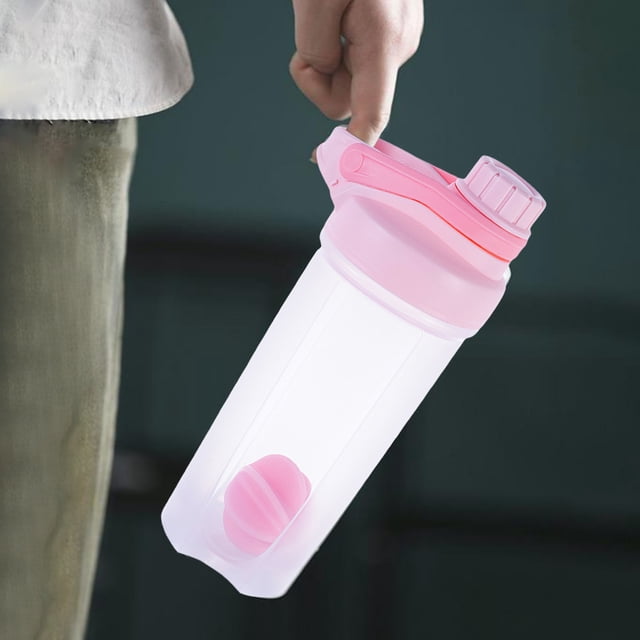 Protein Powder Water Bottle 700ml Cup With Scale P P Cup Handheld Fitness Sports Shakes Bottle