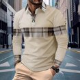 thumbnail image 2 of Birdeem Chemises pour Hommes Chemise Décontractée Imprimée à Manches Longues Col Rabattu Boutons T-Shirt Blouse Tops, 2 of 12