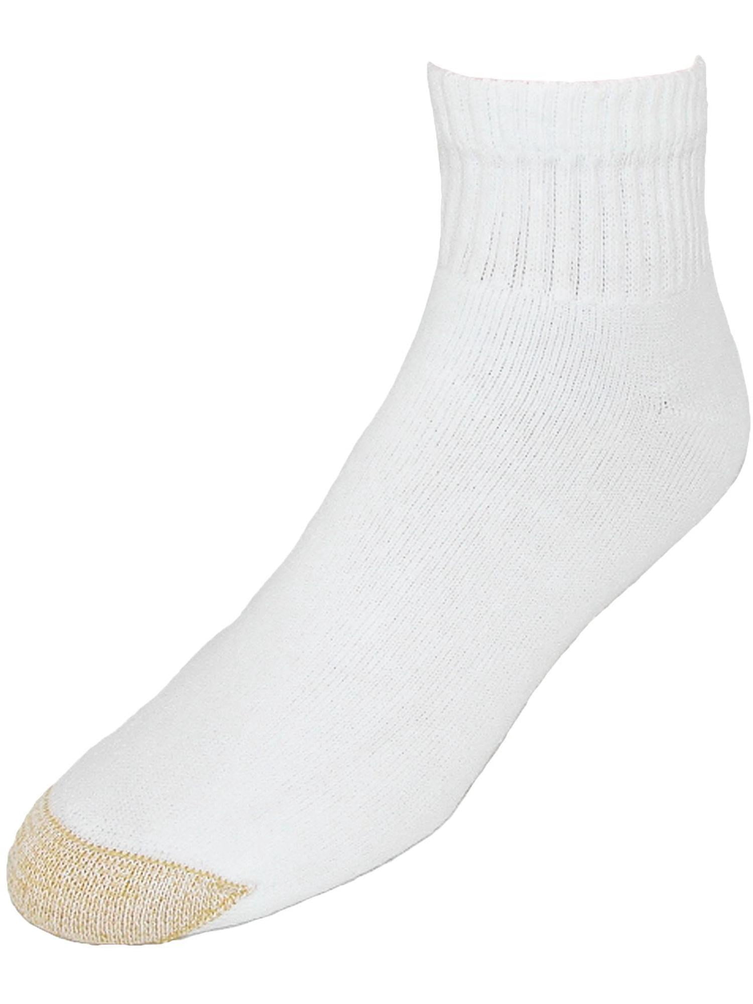 Gold Toe  Cotton Quarter Socks (Pack of 6) (Men's Big & Tall)