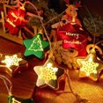 thumbnail image 1 of Outdoor String Lights Christmas Lights Balls Christmas Tree Ball Ornaments Indoor Christmas Ball Lights Outdoor String Lights Insert End To End Expandable Christmas Tree Ornaments, 1 of 6