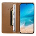thumbnail image 3 of RFID Blocking Wallet Case for iPhone 17 Magnetic Leather Flip Cover with Stand Brown, 3 of 7