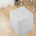 thumbnail image 4 of Langgg Foot Rest Stool Covers Stool Protector Footstool Covers Stretch Protector with Elastic Bottom for Living Room Gray, 4 of 8
