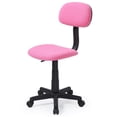 thumbnail image 1 of Nouvelle Chaise de Bureau d'Ordinateur en Tissu Rose, 1 of 5