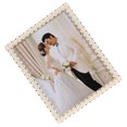 thumbnail image 4 of Shisuyan Cadre Photo Perle Mariage Cadre Photo de Bureau Cadre d'Affichage Photo de Table, 4 of 8