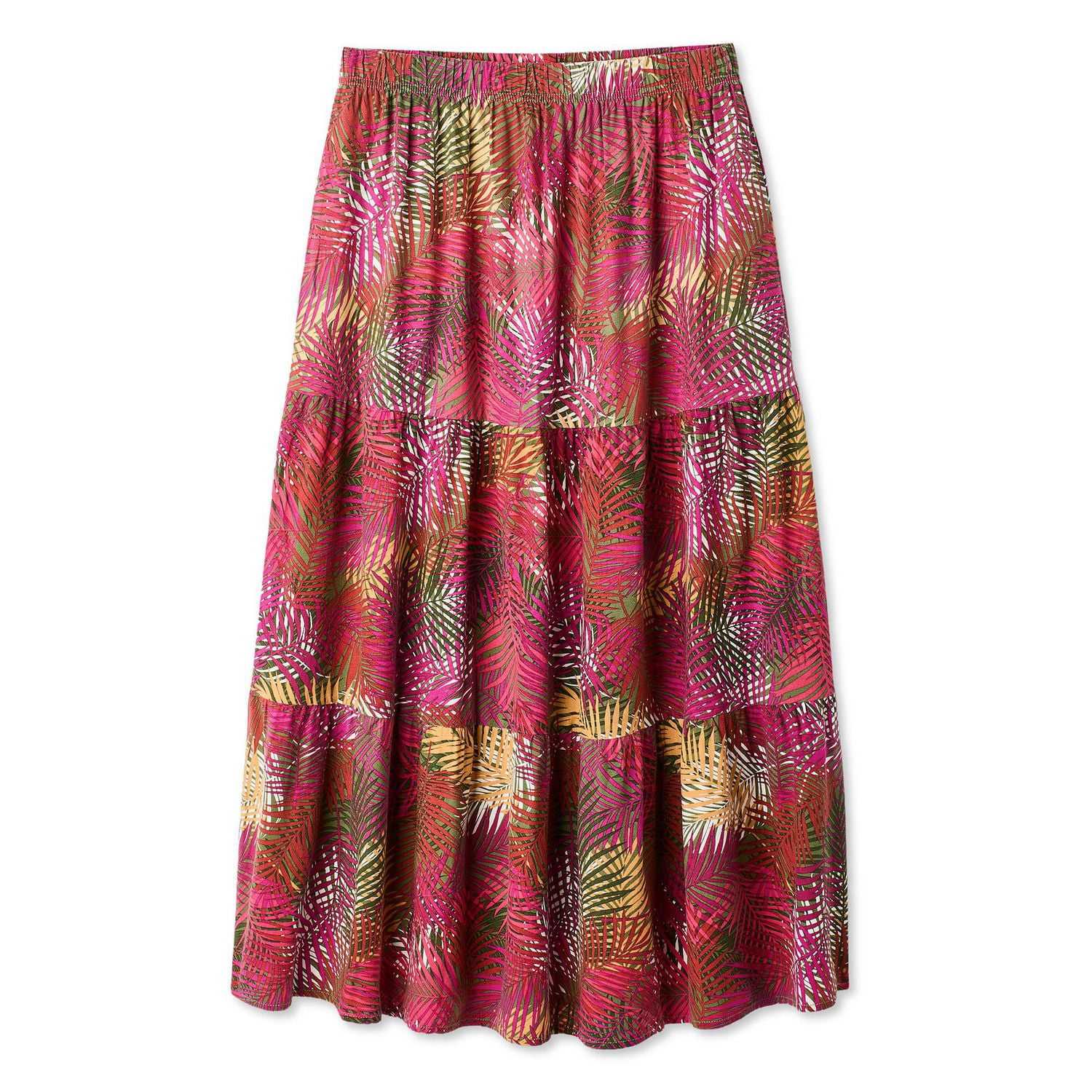 Iyla Women's Printed Linen Skirt
