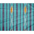 thumbnail image 4 of oneOone Polyester Lycra Fabric Stripe Ikat Printed Craft Fabric BTY 56 Inch Wide, 4 of 4