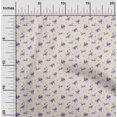 thumbnail image 1 of oneOone Cotton Poplin Fabric Leaves & Flower Floral Print Fabric BTY 42 Inch Wide, 1 of 4