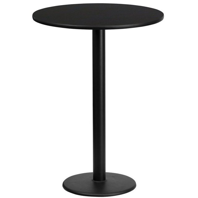 Flash Furniture 24ème Base de Table en Stratifié en Noir