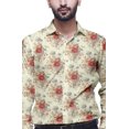 thumbnail image 3 of BESTMAN PrintedMen ShirtsLong Sleeve Printed Button Down Cotton Shirt, 3 of 5