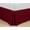 BURGUNDY, variant on Super Soft Microfiber Bed Skirt