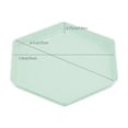 thumbnail image 3 of Hexagonal Dinner Plates, Reusable Plastic Dishware, Microwave and Dishwasher Reliable, Unbreakable Camping Plates, Lightweight Kitchen Plates for Everyday Use, 3 of 8