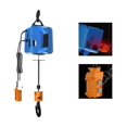 thumbnail image 2 of Portable Electric Hoist Electric Winch Wireless Remote Control Small Crane Home Decoration Crane Portable Lifting Winch ,Powerful Pulling Performance, 2 of 5