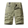 thumbnail image 1 of Plus Size Summer Tops Mens Plus Size Cargo Shorts Multi-Pockets Relaxed Summer Beach Shorts Pants Plus Size Summer Clothes Mens Cargo Shorts Elastic Waist Plus Size Cargo Pants, 1 of 5