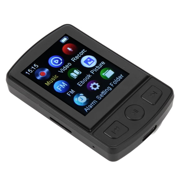 Clip Lecteur MP3, Écran Couleur 1.77 Pouces Lecteur de Musique Portable Contrôle du Volume Indépendant 5.2 pour Cyclisme Sans Mémoire, avec Carte Mémoire 8G, avec Carte Mémoire 16G, avec 32G