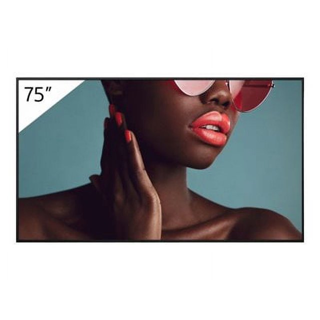 Sony Bravia Professional Displays FW-75BZ40L - Écran LCD Rétroéclairé par DEL de Classe Diagonale 75 Po Série BZ40L - Affichage Dynamique - Android TV - 4K UHD (2160p) 3840 x 2160 - HDR - DEL Direct