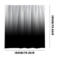 thumbnail image 2 of Leutsin Rideau de Douche en Polyester Rideau de Douche Imperméable Rideau de Salle de Bain, 2 of 4
