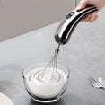 thumbnail image 4 of Wireless Electric Egg Beater - Rechargeable Hand Mixer with 5 Speed Settings, LCD Display - Cordless Milk Frother, Whisk for Baking, Cake, 4 of 4