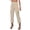 Khaki, variant on HAiming Womens Cargo Pants Casual Elastic Waist Trouser with Pockets Workwear Pants Travel Jogging Workout and Gym Solid Color