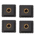thumbnail image 1 of MasteelfCA 4pcs Hot Shoe Mount 1/4 Inch Hole Quick Release Hot Shoe Mount Bracket For Flash, 1 of 7
