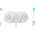 thumbnail image 1 of Nintendo Manette Wii Classic, Blanche, RVLARW1, 00045496890322, 1 of 4