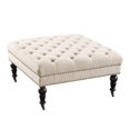 thumbnail image 1 of Riverbay Furniture Square Ottoman in Natural, 1 of 6