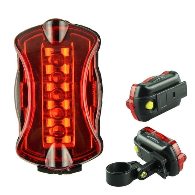 WIFKLSIIPG Lampe de Poche de Sécurité Voberry 5 LED Étanche pour Vélo