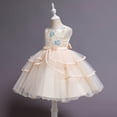 thumbnail image 3 of Robe de Princesse Sans Manches en Dentelle pour Fillette, Robe de Fête en Tulle, Vêtements de Cosplay, 3 of 9