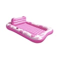 thumbnail image 4 of HILABEE Inflatable Float Bed Multipurpose Pool Lounger Raft for Holiday Party Summer Pink, 4 of 9