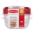 thumbnail image 1 of Rubbermaid Easy Find Lid Value Pack of 2 Containers, 296ML, 1 of 4