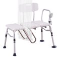 thumbnail image 1 of VEVOR Tub Transfer Bench Bathtub Shower Seat for Senior Height Adjustable 400LBS, 1 of 9