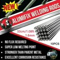 thumbnail image 1 of Aluminium Welding Rods Brazing Low Temperature Storage Length Quantity, 1 of 4