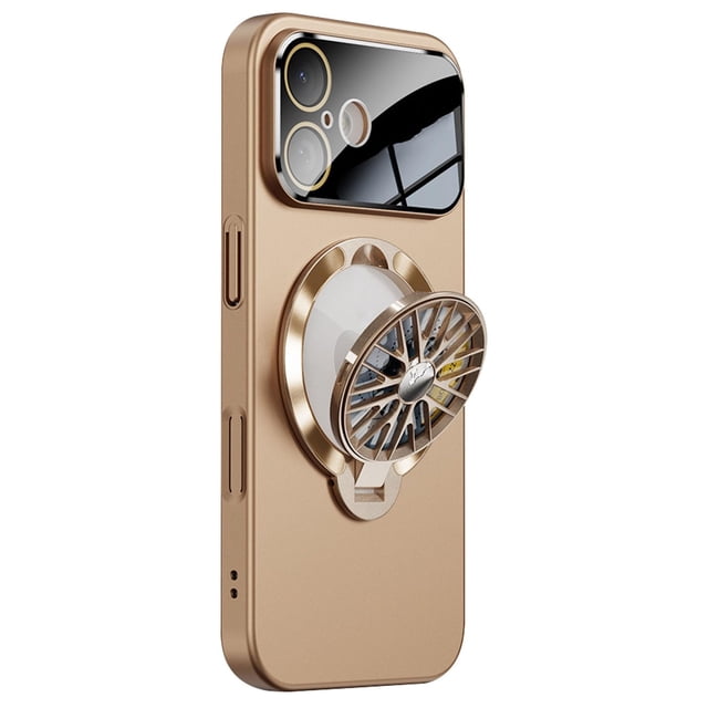Case For IPhone 17 Pro Max/17 Pro/17 Air/17, Magnetic Shell With Heat Dissipation Wireless Charging Kickstand Cover