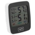 thumbnail image 1 of Shisuyan Indoor Hygrometer Hygrometer Thermometer ABS Temperature Measurement Home 1Pack, 1 of 9