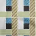 thumbnail image 1 of oneOone Polyester Spandex White Fabric Geometrical Sewing Material Print Fabric By The Yard 56 Inch Wide, 1 of 4