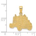 thumbnail image 2 of Pendentif Camion en Or Jaune 14K, 2 of 2